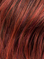 FLAME-ROOTED 132.133.6 | Granat Red and Red Violet with Dark Brown Blend and Shaded Roots