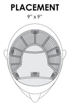 Top Smart 12" hair topper placement