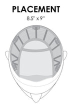Top Style 18" hair topper placement
