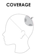 Top This 12" human hair topper placement
