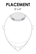 Top This 8" human hair topper placement