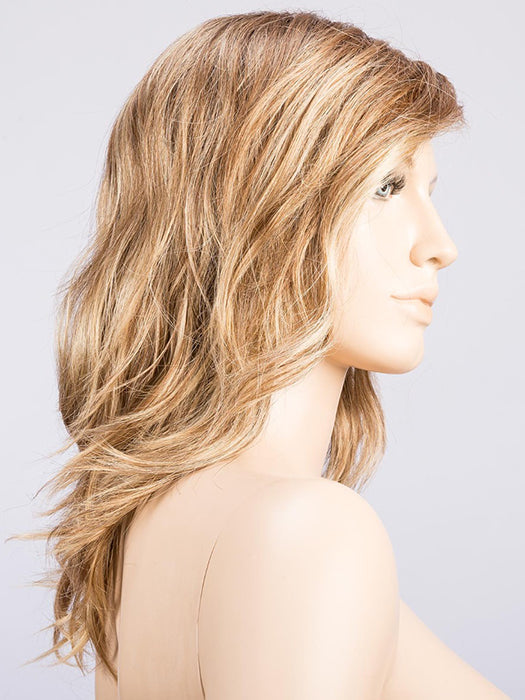 LIGHT BERNSTEIN ROOTED 20.27.12 | Light Strawberry Blonde, Dark Strawberry Blonde, and Lightest Brown blend with Dark Shaded Roots