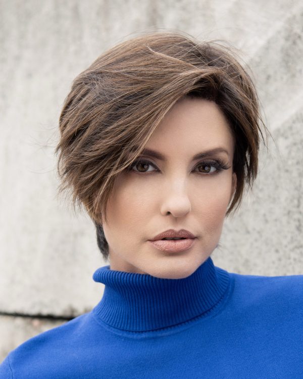 Billie by Envy, Lace Front, Human Hair Synthetic Blend Wig - Image 12
