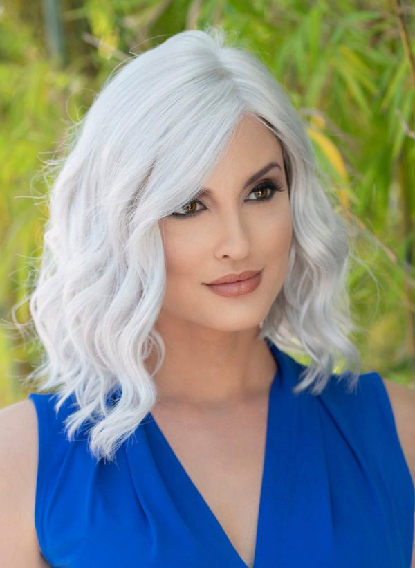 Emma by Envy, Lace Front, Human Hair Synthetic Blend  Wig - Image 5