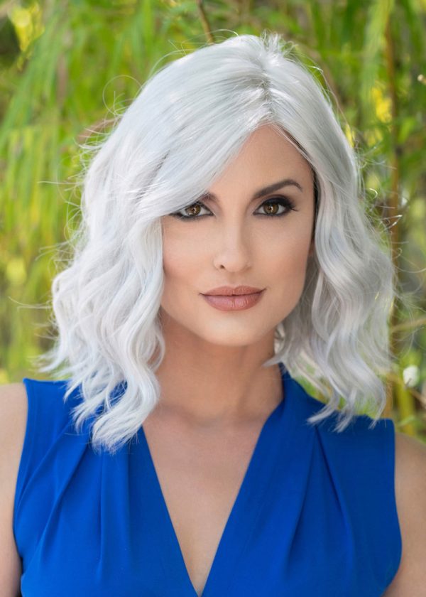 Emma by Envy, Lace Front, Human Hair Synthetic Blend  Wig - Image 9