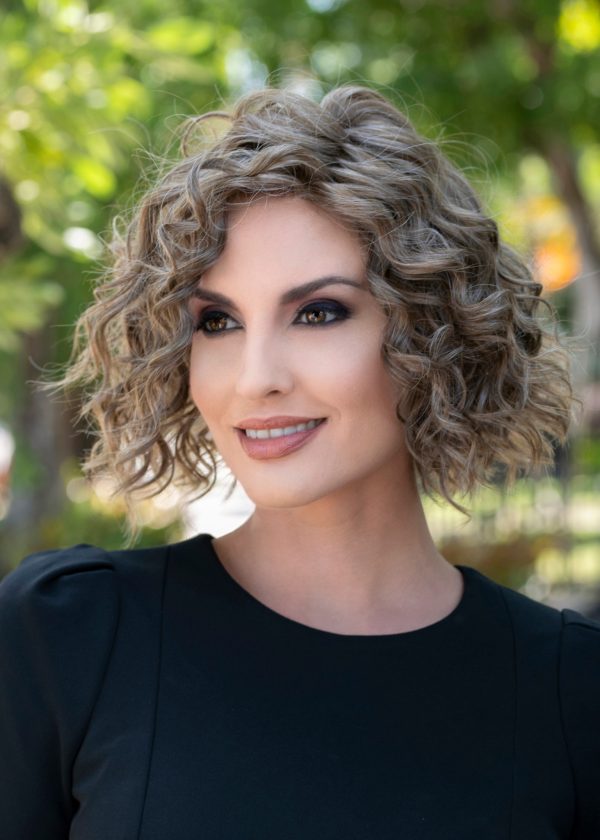 Jordan by Envy, Front Lace, Human Hair Synthetic Blend Wig - Image 9