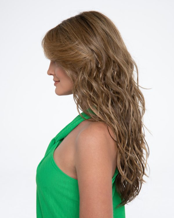Krista by Envy, Front Lace, Human Hair Synthetic Blend Wig - Image 17