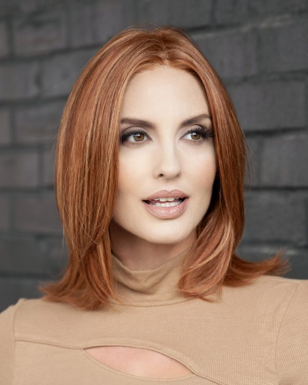 Lisa By Envy, Lace Front, Human Hair Synthetic Blend Wig - Image 6