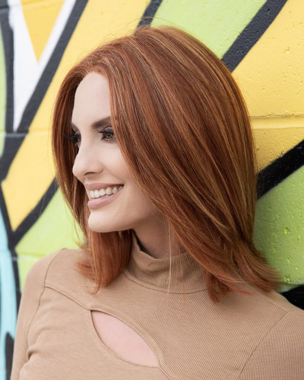 Lisa By Envy, Lace Front, Human Hair Synthetic Blend Wig - Image 8