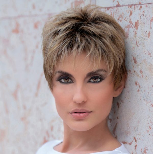 Petite Penelope by Envy, Open Top, Traditional Synthetic Wig