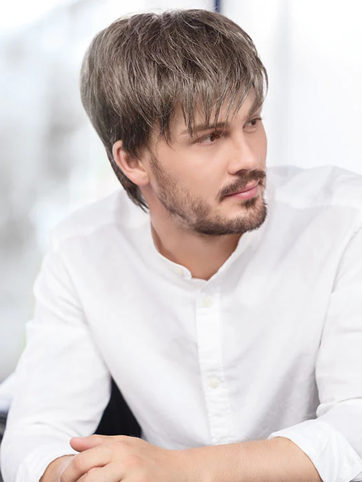Roger 5 Stars by Ellen Wille, Mono Top, Mens Full Synthetic Wig - Image 7