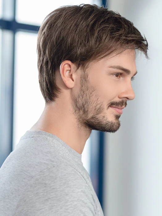 George 5 Stars by Ellen Wille, Lace Front, Synthetic Wig for Men - Image 8