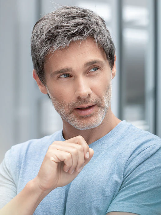 Bradford by Ellen Wille, Lace Front, Synthetic Wig for Men - Image 4